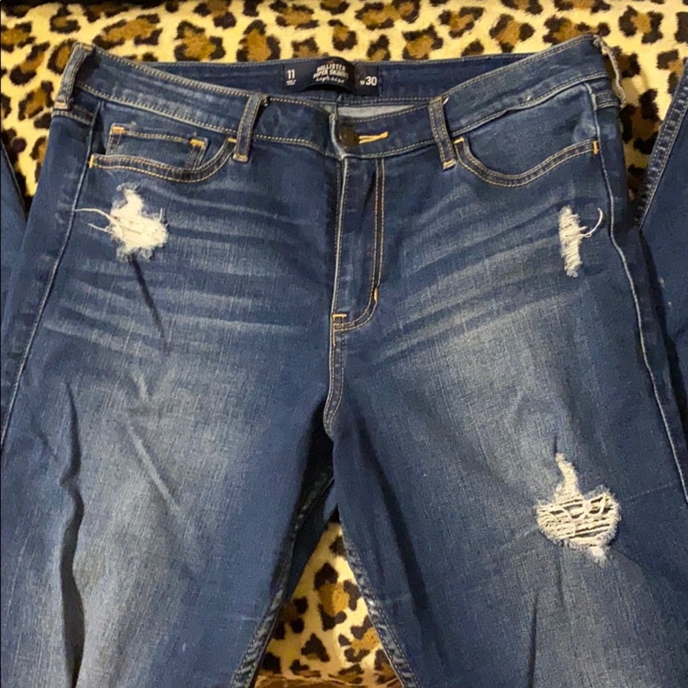 COPY - Hollister Super Skinny Highrise Jeans size…